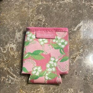 Lilly Pulitzer Featured in Tottie Fruity Pink and Green Drink Hugger